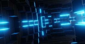 蓝色商务高科技背景图片